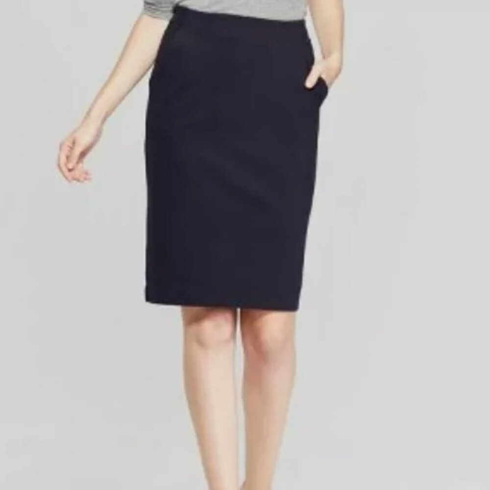 A New Day Skirt | Midi Pencil Skirt | Size 14 | Pockets